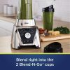 Oster 1200 Watt Pro Blender withTexture Select Settings and 2 Blend-n-go Cups