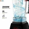 5 Core Professional Touch Screen Blender Soup Smoothie Grind 2000Watt