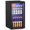 120 Can Beverage Mini Refrigerator w/ Glass Door