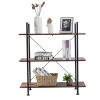 Mini Portable Kitchen Utility Serving Island Cart With Storage Shelves